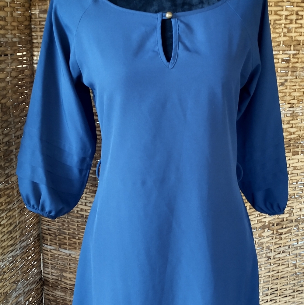 Blue dress